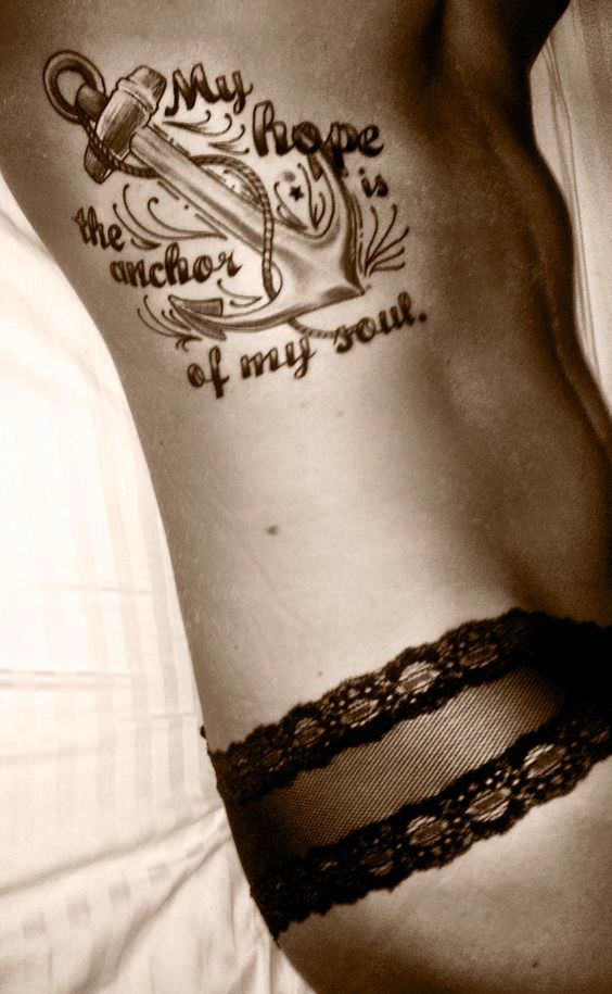 Anchor My Soul Tattoo
