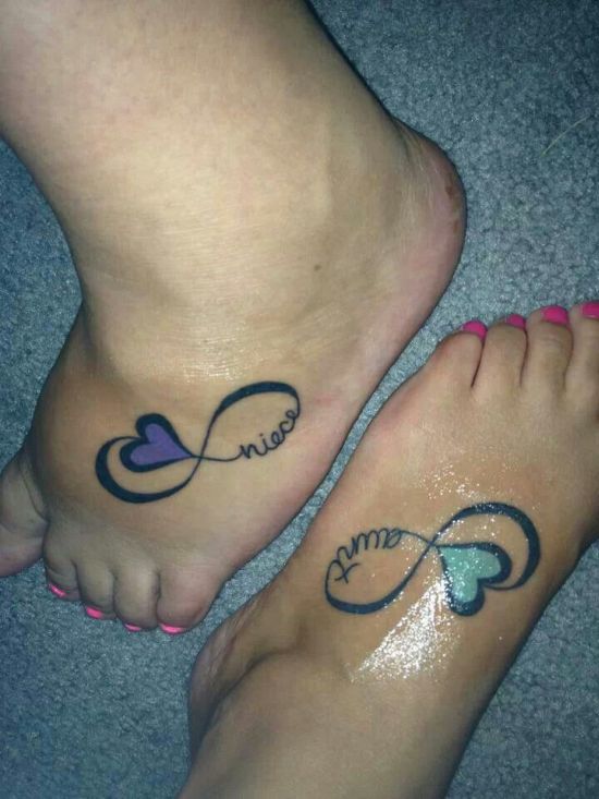 Aunt and Niece Tattoo Idea