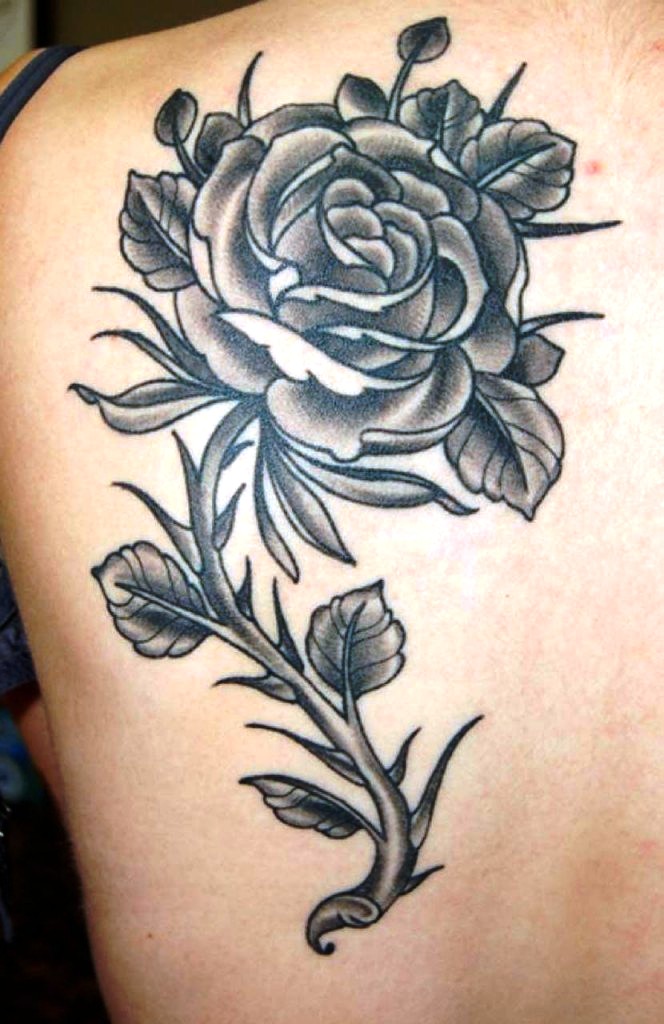 20 Black and White Tattoos For Women Flawssy