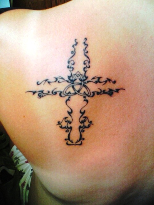 Christian Cross Tattoo for Women