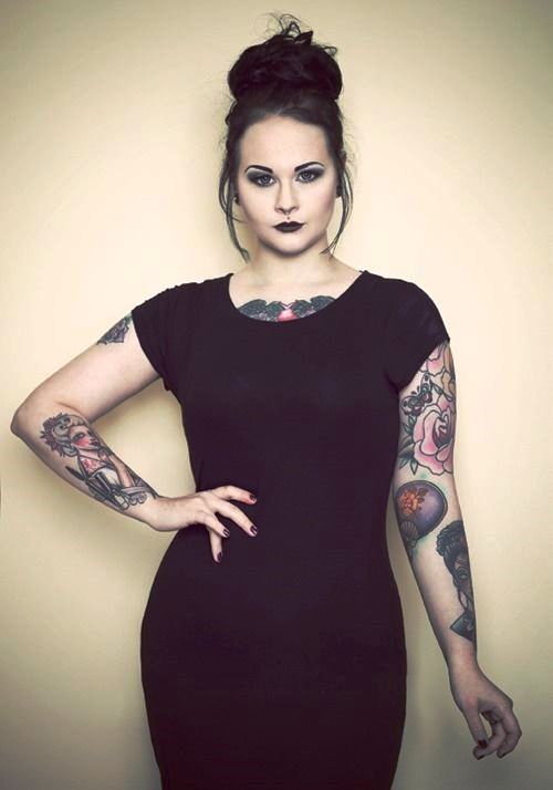 Classy Women with Arm Tattoos