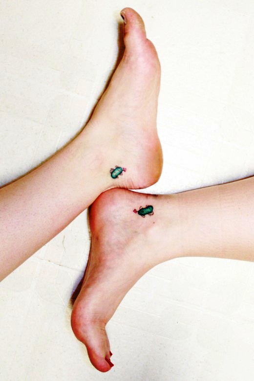 Cool Friendship Tattoo Ideas for Girls