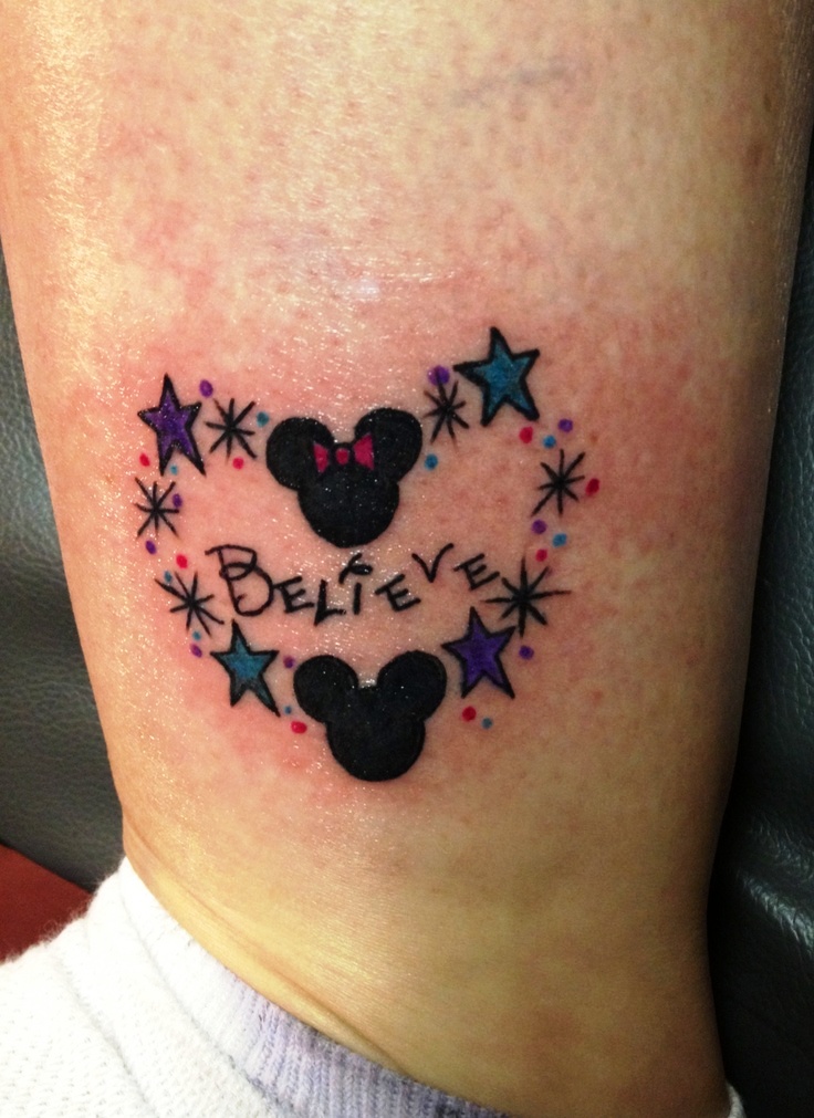 Disney Believe Tattoo
