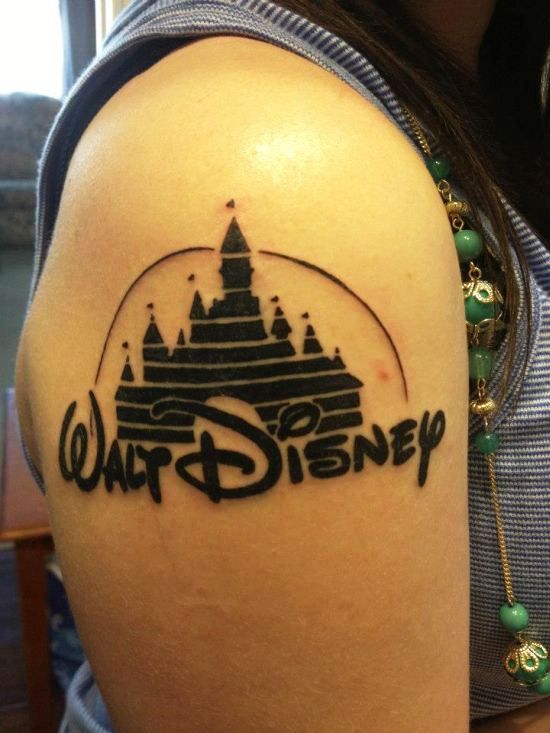Disney Castle Tatto