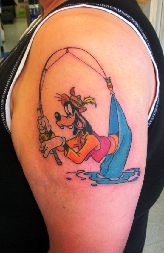 Disney Goofy Tattoo