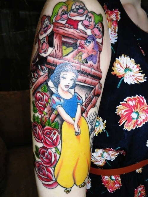 Disney Sleeve Tattoo Designs