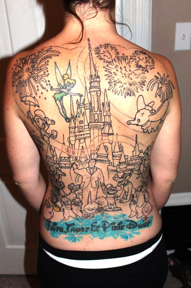 Disney Tattoo Design