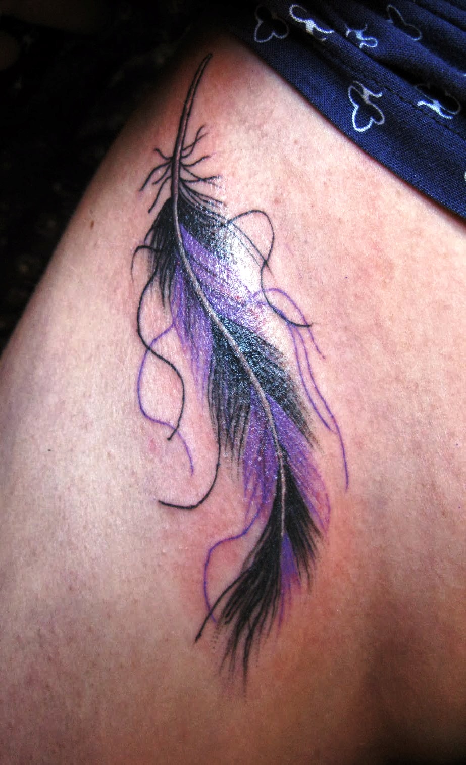 Eagle Feather Tattoos for Women