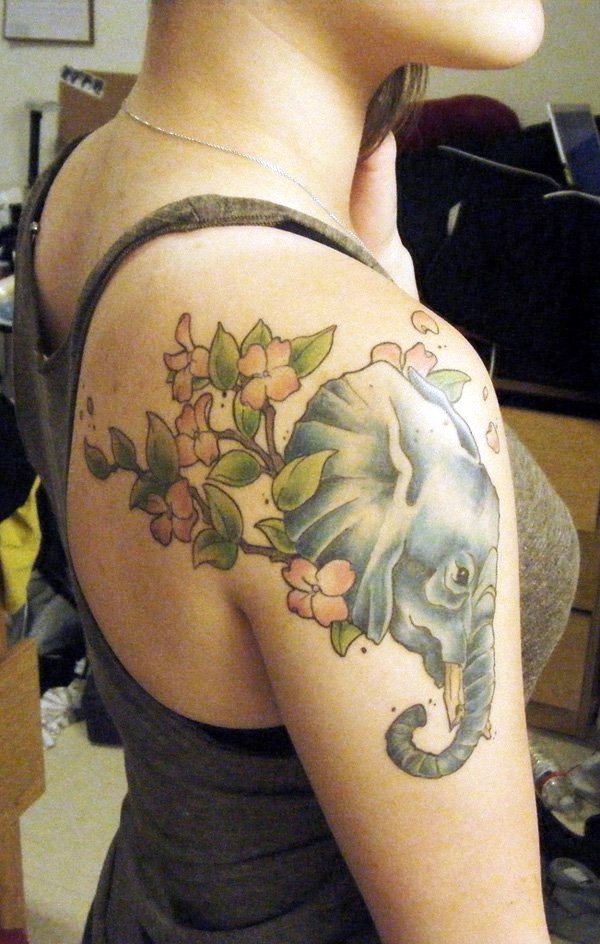 Elephant Tattoo Idea