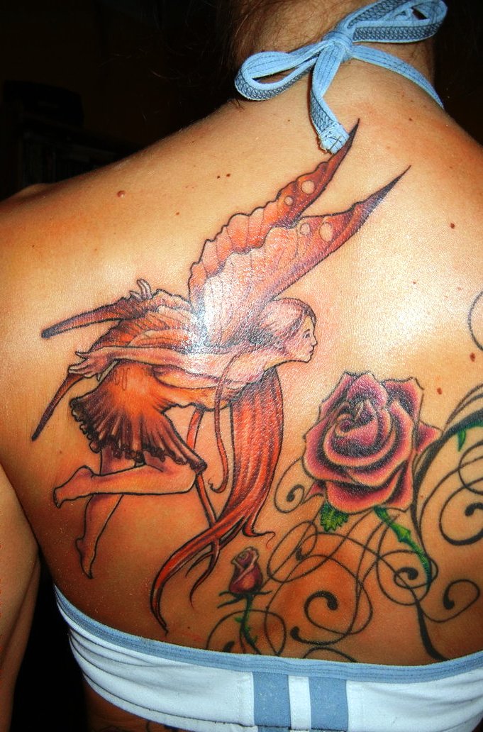 Fairy Tattoo Designs for Women----