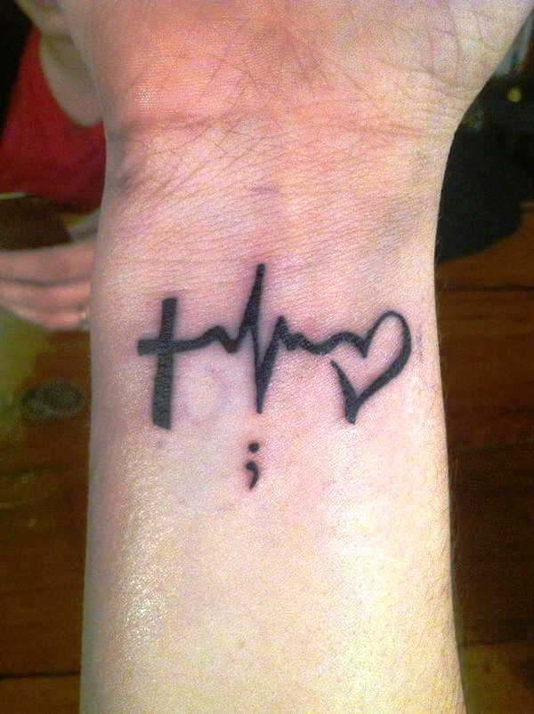 Faith Hope Love Tattoo Designs Semicolon
