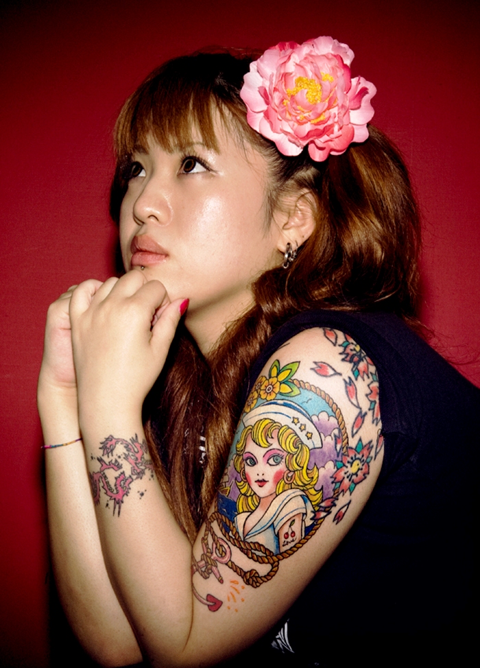 Female Half Sleeve Japanese Tattoos