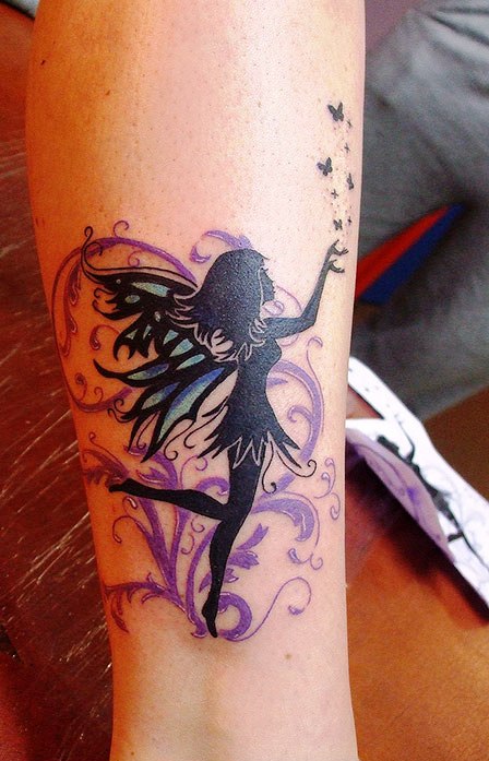 Girly Fairy Tattoo Designs