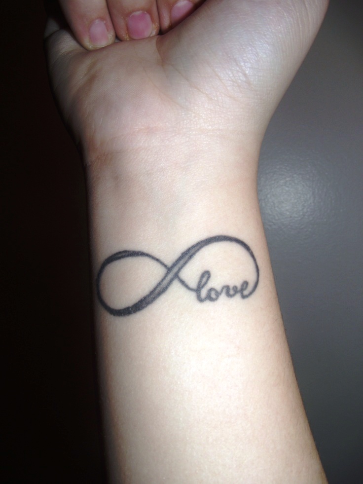 Infinity Love Tattoo Idea