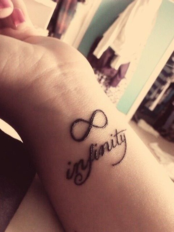Infinity Tattoo On Wrist faith