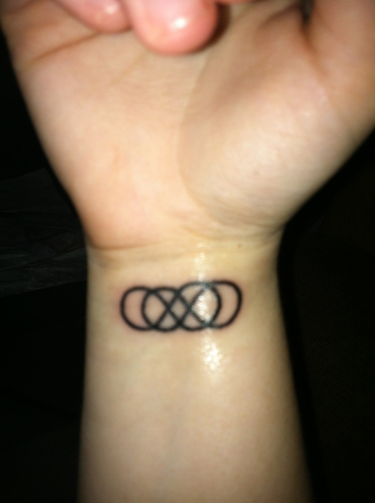 Infinity Wrist Tattoos for Women