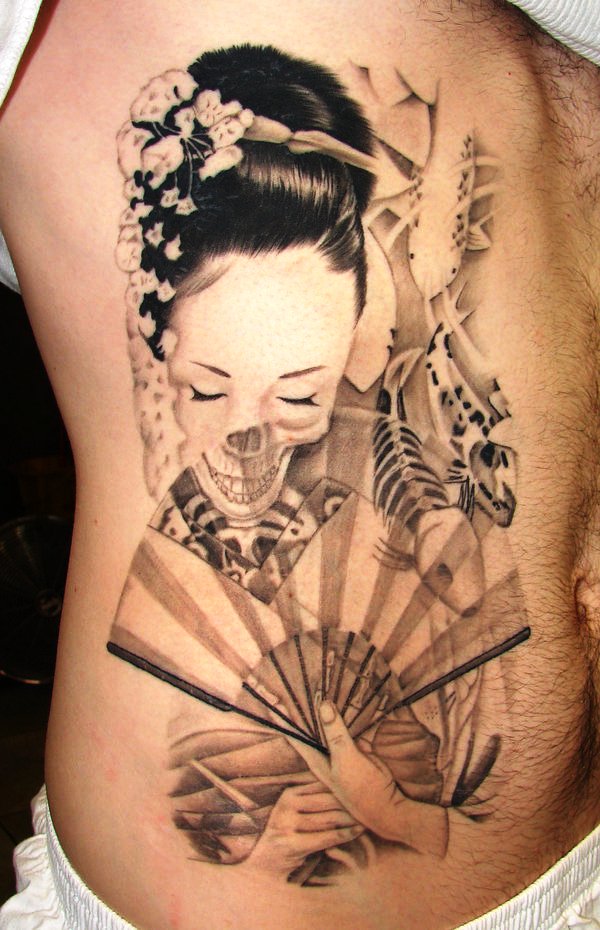 Japanese Geisha Tattoos