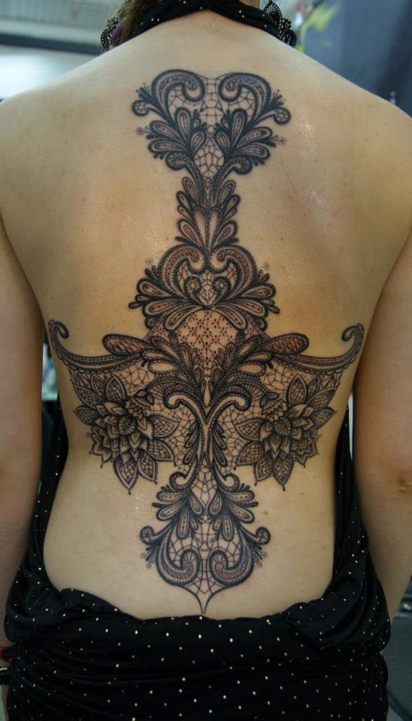 Lace Tattoos for Women