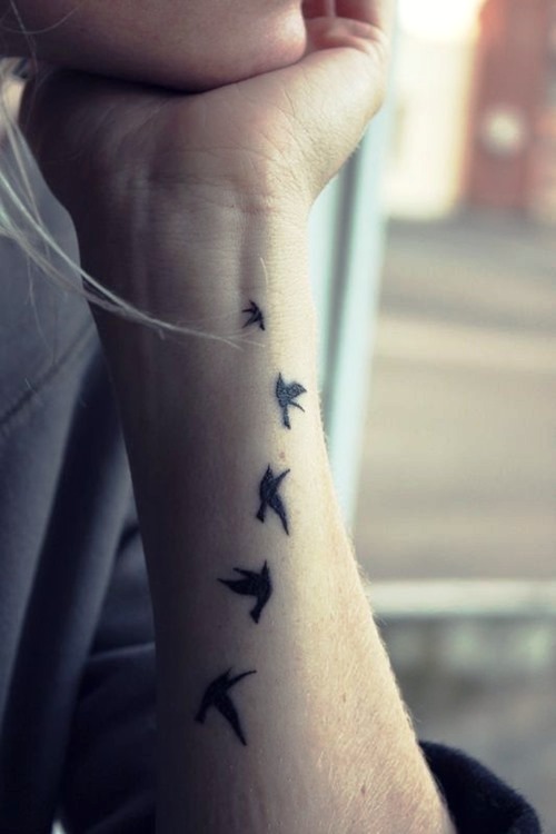 Love Bird Tattoos for Women