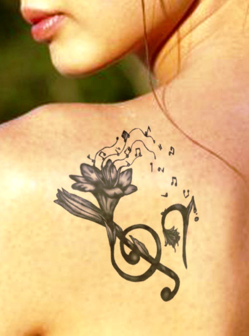 Music Note Tattoo Designs