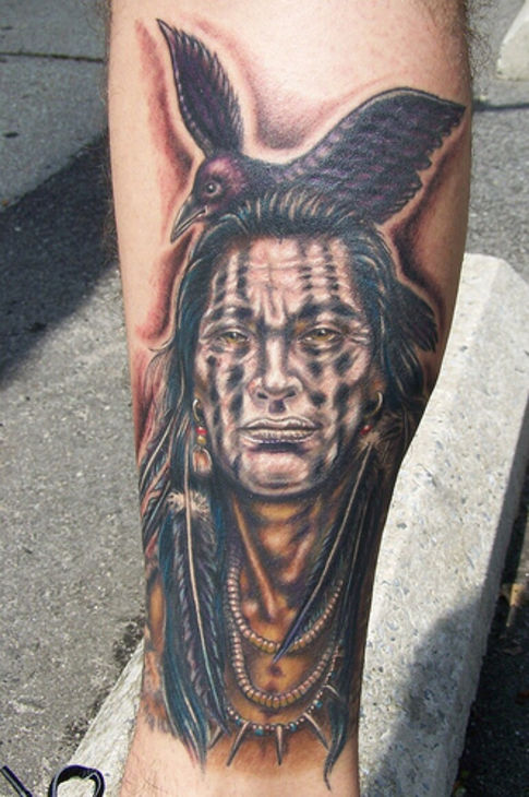 Native American Indian Tattoos Designs