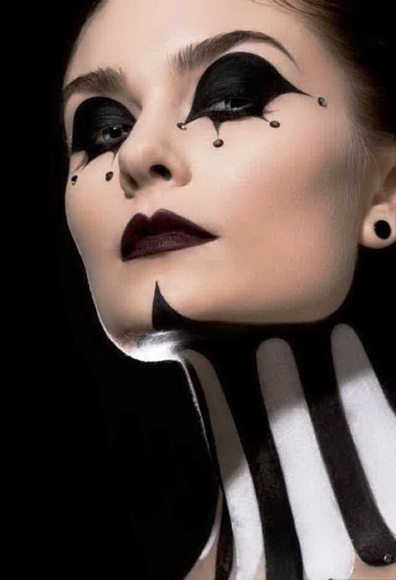 Pretty and scary Halloween makeup ideas