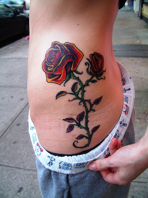 Rose Tattoo Designs Women