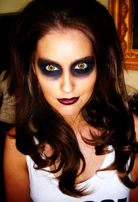 Scary Halloween Makeup Black Eye
