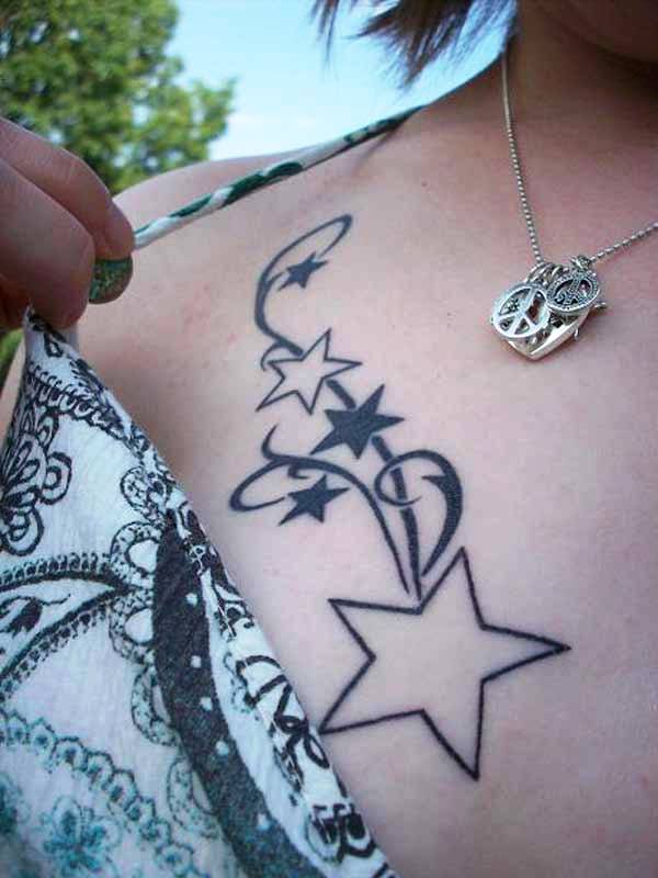 Shooting Star Tattoos Designs