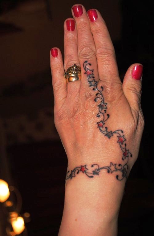 Side Hand Tattoos