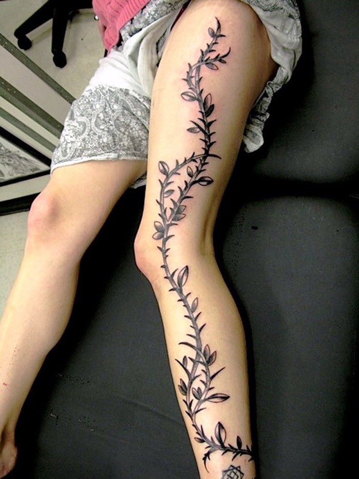 30 Leg Tattoos Ideas For Women Flawssy