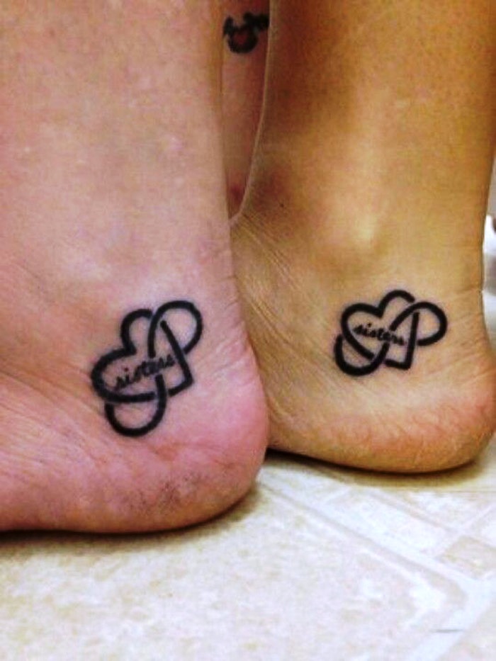 Sisters Infinity Tattoo