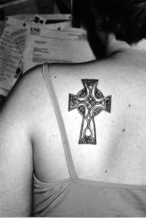 Small Celtic Cross Tattoos for Women