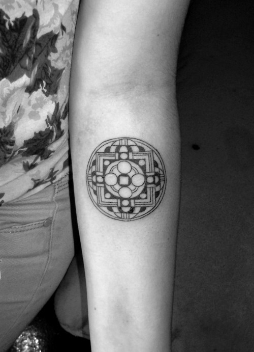 Small Mandala Tattoo