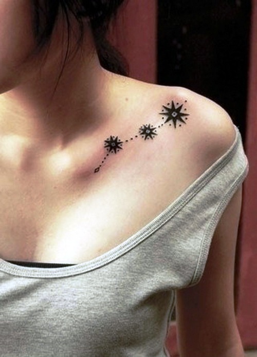 Star Constellations Tattoo Idea