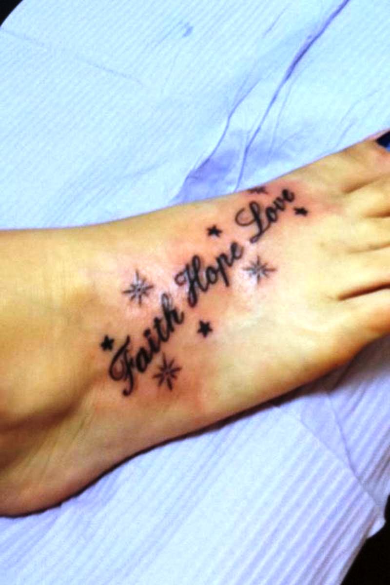 Tattoo Designs for Women On Foot ideas