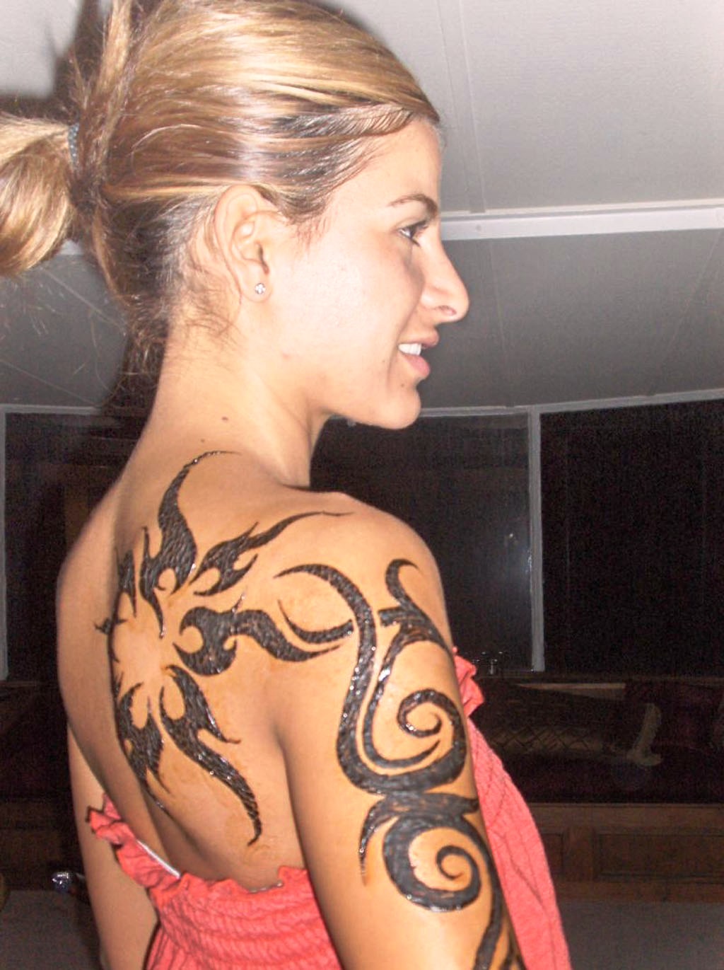 Tribal shoulder Tattoos