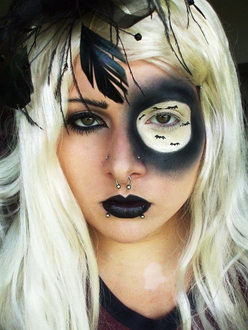 Woman Halloween Makeup Ideas