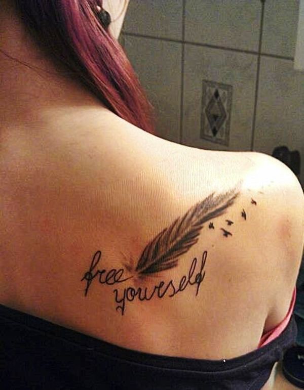 Women-Feather-Tattoo-for-Shoulder