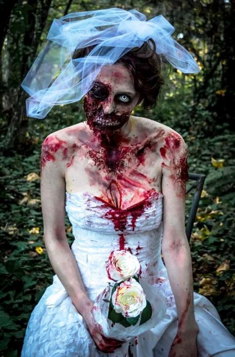 Zombie Bride makeup ideas