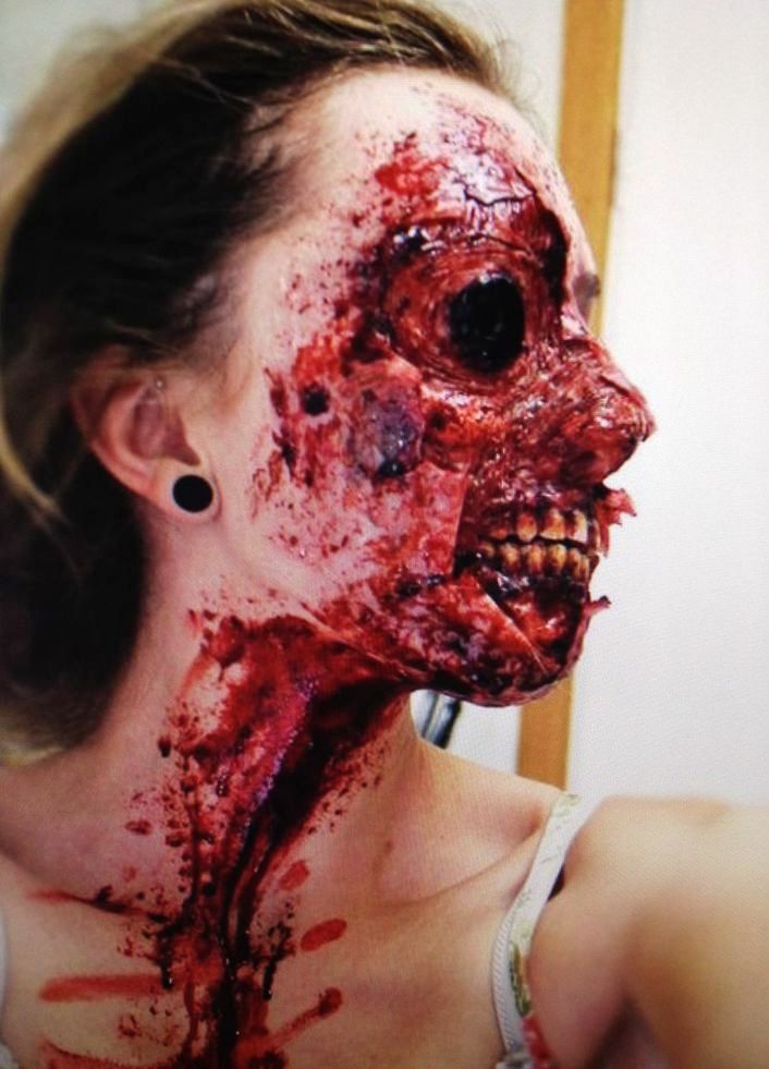 awesome zombie makeup