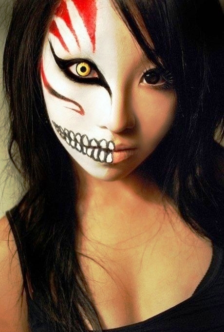 cat makeup halloween