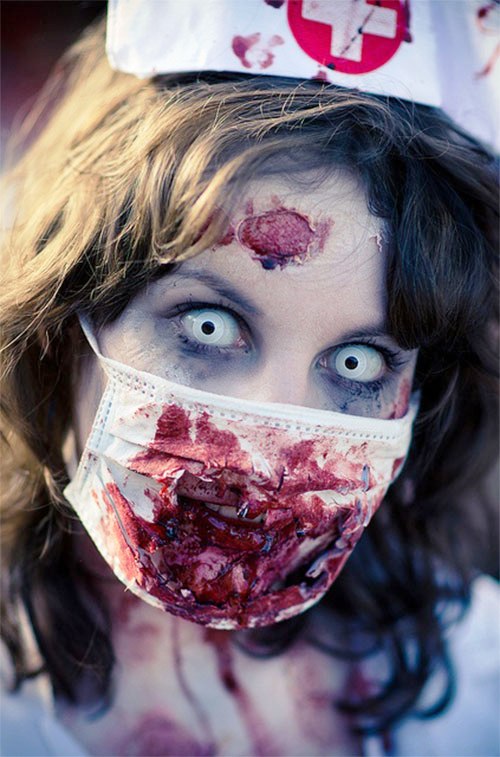 nurse zombie