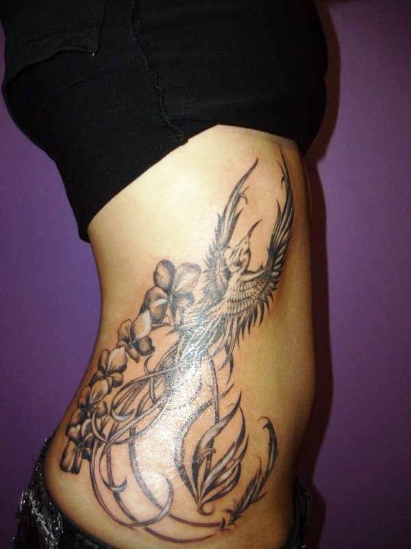 phoenix-bird-rib-tattoo