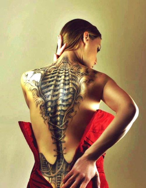 spine tattoos ideas for women
