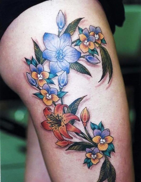 thigh-tattoo-for-women-designs