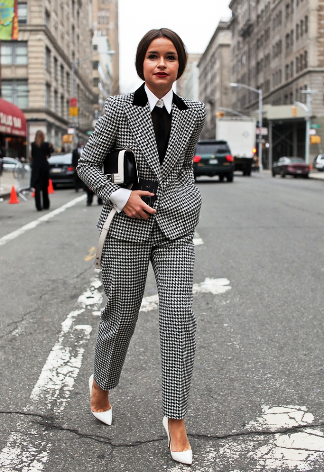 tyle houndstooth suit