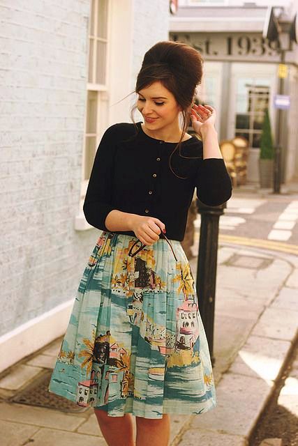 vintage style outfits for women
