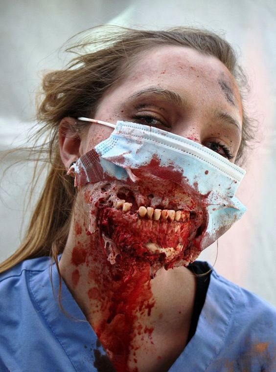 zombie nurse makeup ideas for this halloween