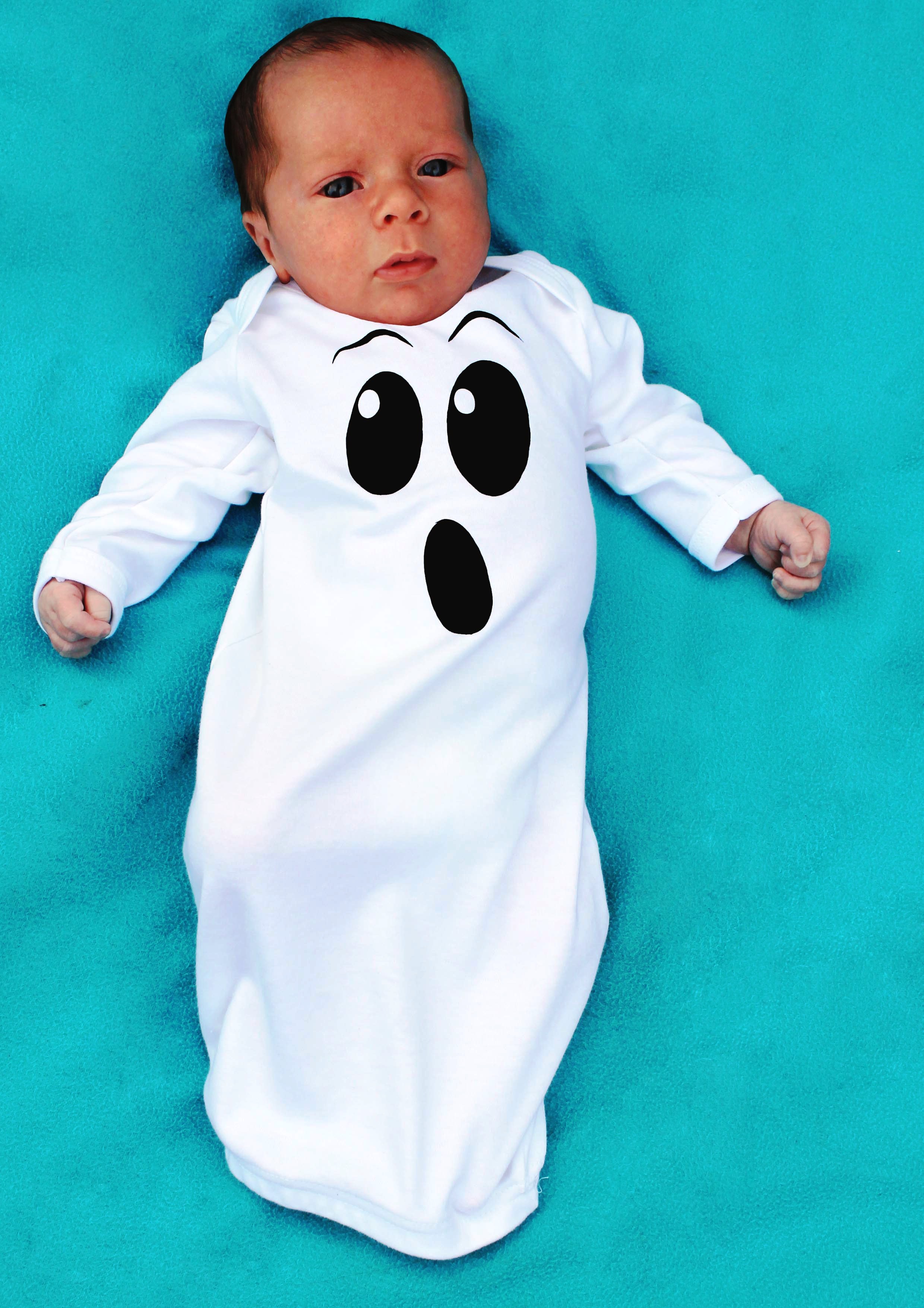 Baby Halloween Costumes as ghost